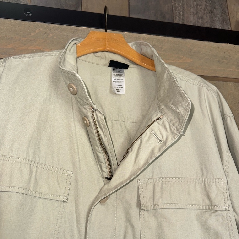 Patagonia Generalist khaki jacket 100% organic cotton Size XXL - Picture 7 of 13